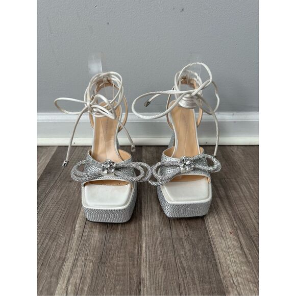 MACH & MACH Flare Heel Platform Sandals EU36/US6 $1175 - Picture 4 of 11